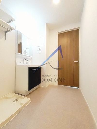 洗面設備　洗面台です。