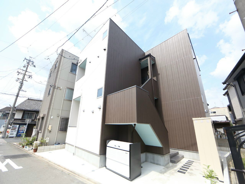 建物外観　外観　デザイナーズ　光インターネット無料