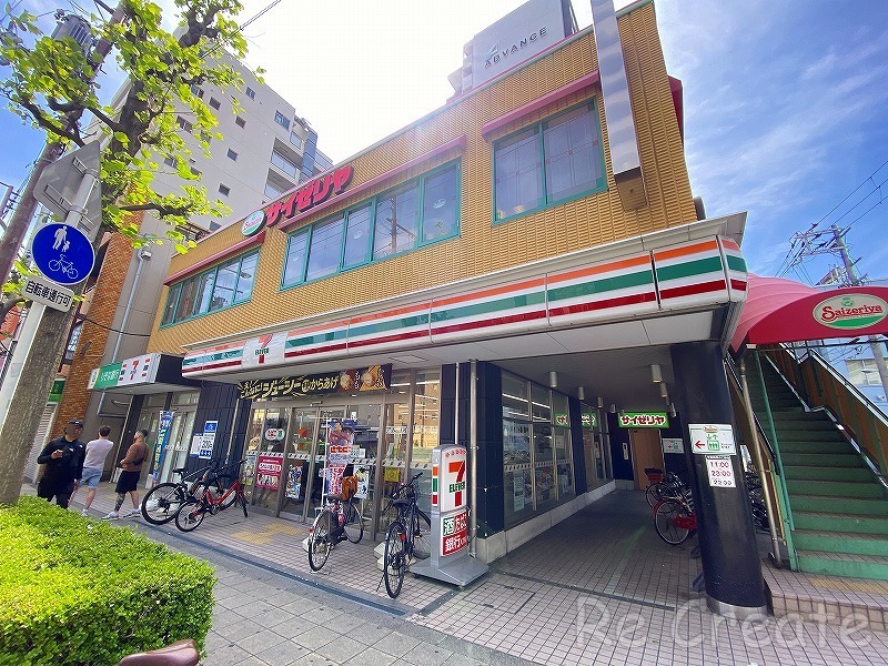 コンビニ　セブンイレブン大阪恵美須西1丁目店（コンビニ）まで80m