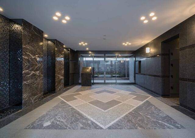 ロビー　２４時間換気システム完備