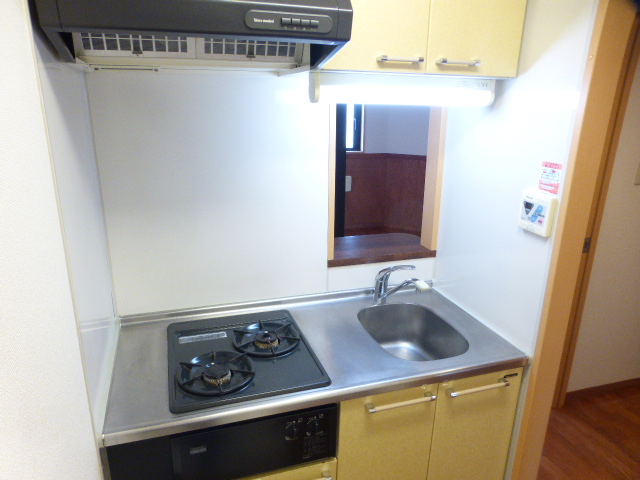 キッチン　対面キッチン　システムコンロ付