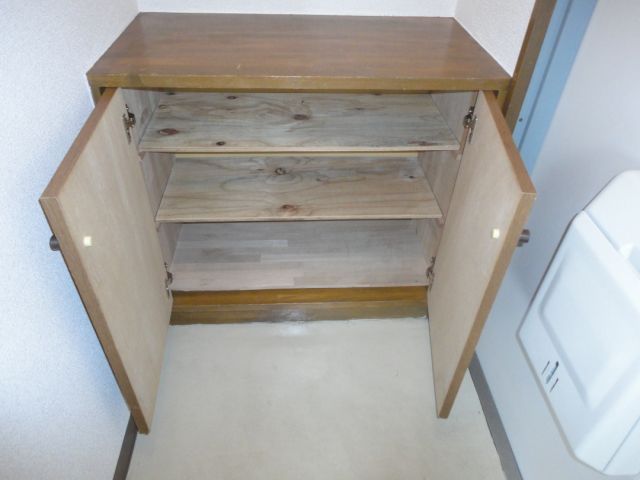 収納　玄関にはシューズボックスあります