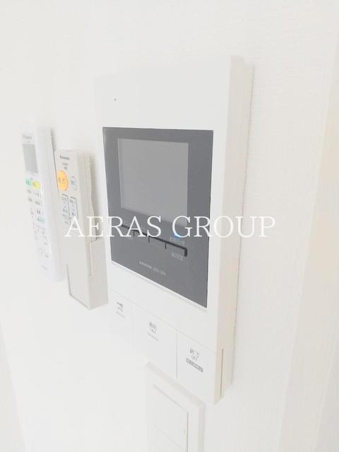 セキュリティ　モニター付きインターホン