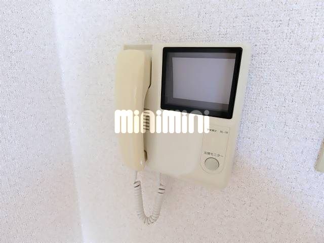 セキュリティ　来訪者を確認できるＴＶ付きモニターホン。