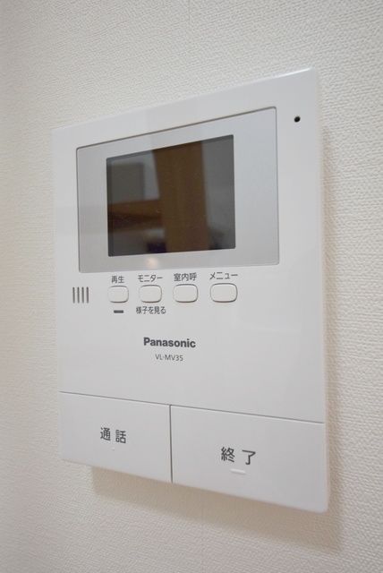 セキュリティ　モニタ付きドアホン