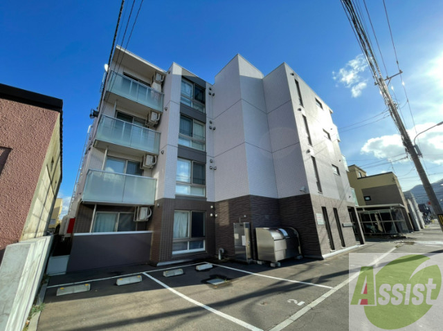 建物外観　札幌市中央区南１２条西「第１２旭レジデンス」