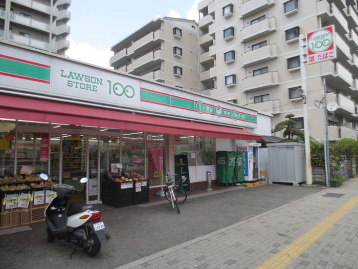 コンビニ　100円ローソン（コンビニ）まで160m