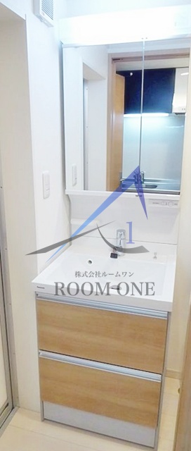 洗面設備　洗面台です。