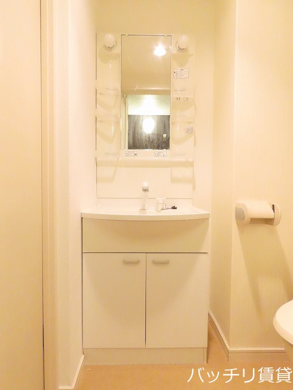 洗面設備　同型タイプの為、現状を優先いたします。