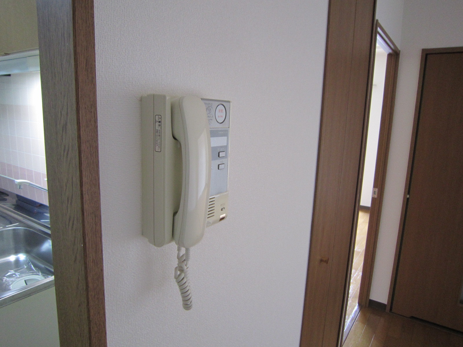 セキュリティ　オートロック付きインターホン