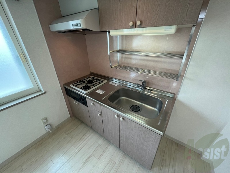 キッチン　キッチンはスペースも広々していて使いやすそうですよ！