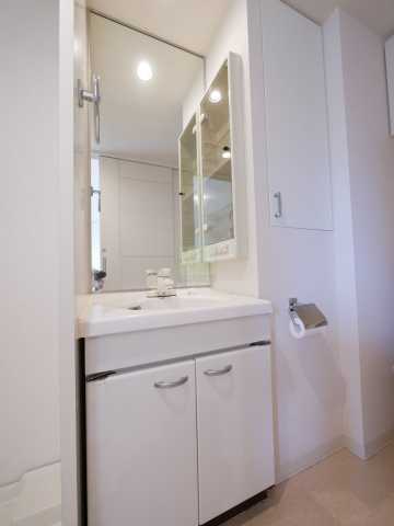 洗面設備　パークアクシス御茶ノ水ステージの独立洗面台