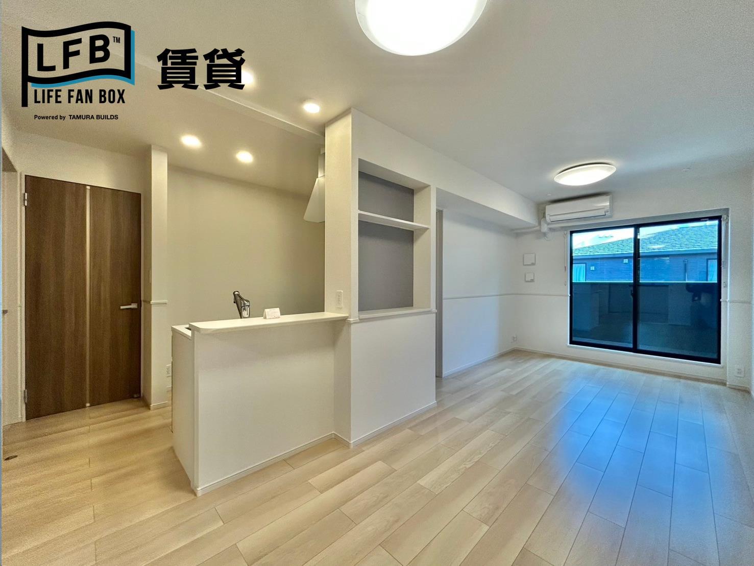 居室・リビング　※反転間取り別部屋の室内写真です。