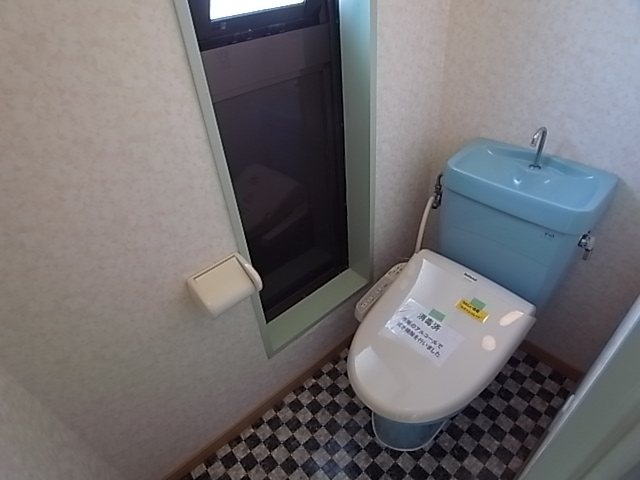 トイレ　トイレ部分。