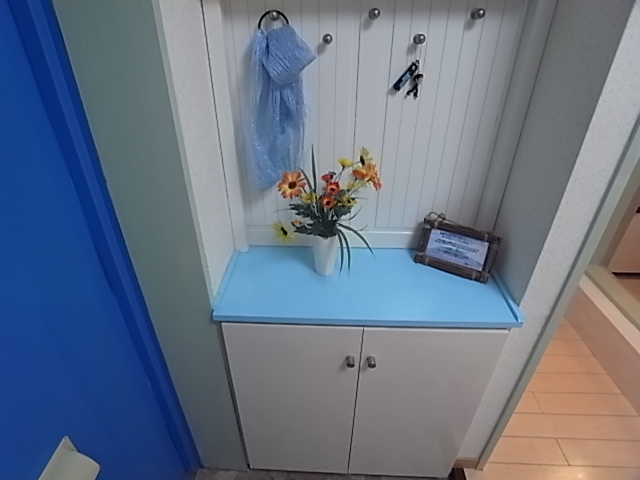 玄関　玄関部分。