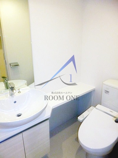 洗面設備　洗面台です。