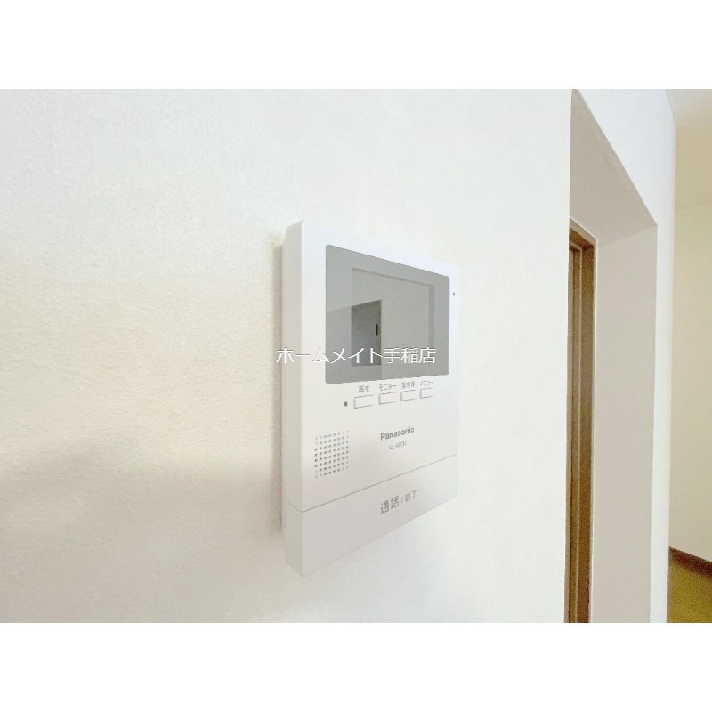 セキュリティ　ＴＶ付インターホンです♪