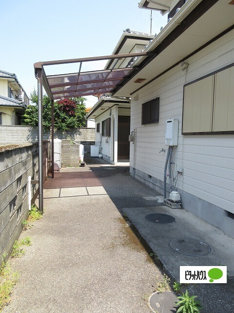 庭　洗濯物干しスペース