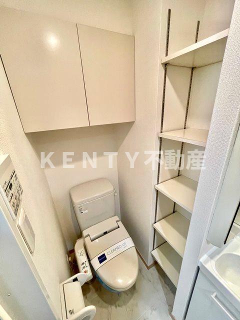 トイレ　ゆったりとした空間のトイレです