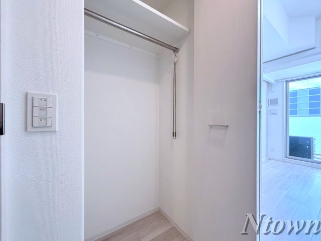 収納　十分な収納スペースがあります