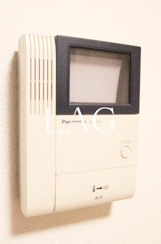 セキュリティ　モニター付きインターホンです。