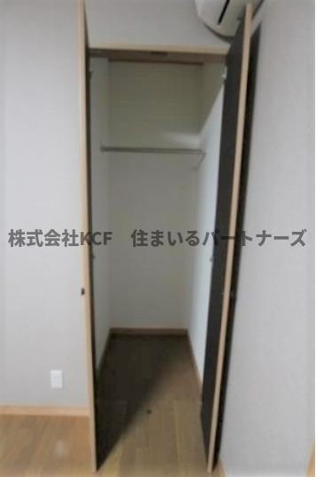 収納　たっぷりとした収納スペースです