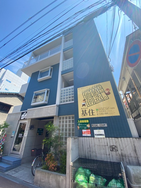 建物外観　居住者専用のごみ置き場があります♪