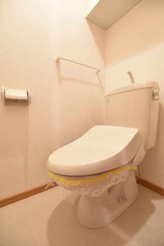 トイレ　同物件、別号室の写真です。