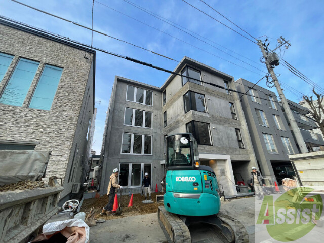 建物外観　札幌市中央区南十六条西「仮）ラフィナートＳ１６」