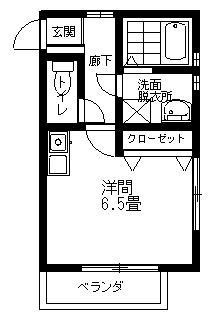 RSハイツの間取り写真