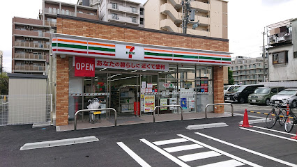コンビニ　セブン-イレブン 大阪東中島３丁目店（コンビニ）まで190m