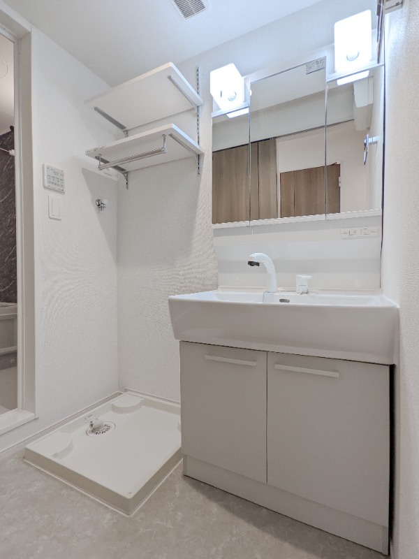 洗面設備　図面と現状に相違がある場合には現状を優先