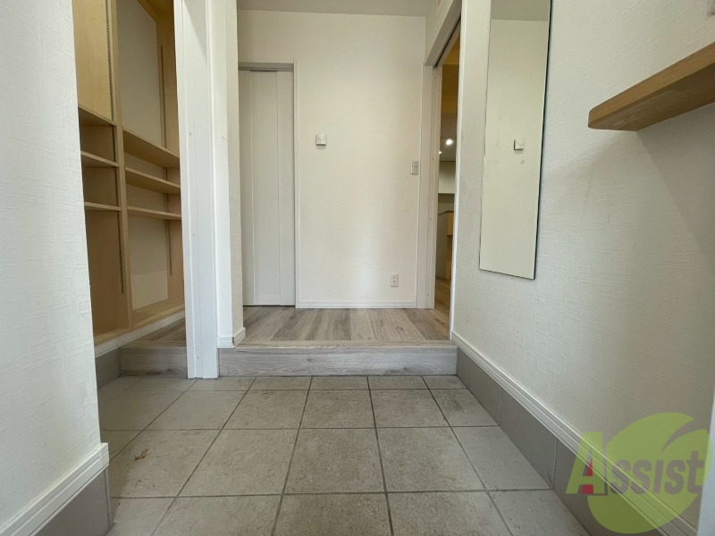 玄関　お部屋の第一印象を決める玄関はこちらです！