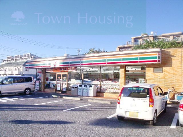 コンビニ　セブンイレブン市川二俣1丁目店（コンビニ）まで500m