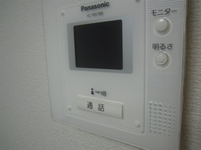 セキュリティ　モニター付のインターフォン