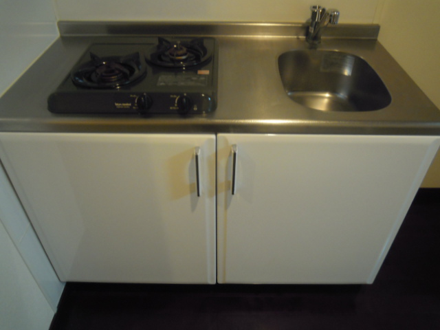 キッチン　2口のガスキッチン