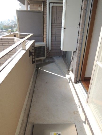 バルコニー　日当たり良好のバルコニー付き！