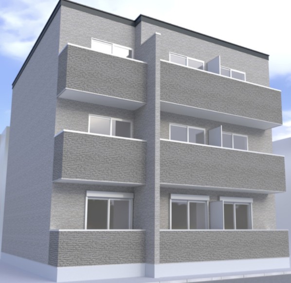 建物外観　外観パースです。