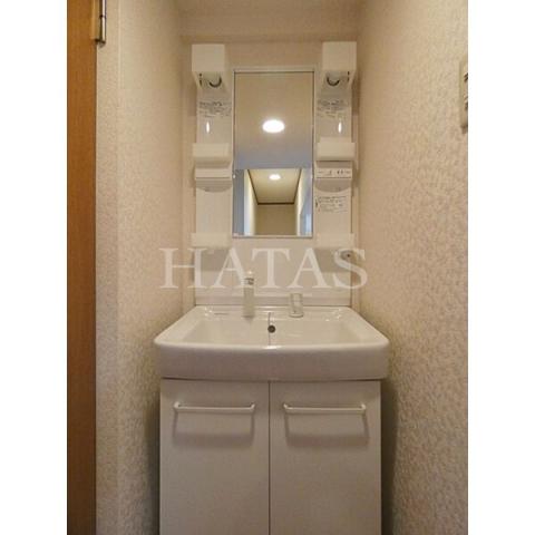 洗面設備　同物件別部屋です