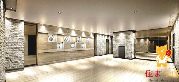 エントランス　共用部の印象も大切に