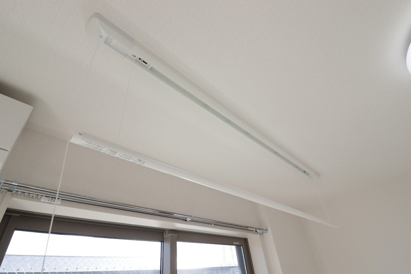 その他設備　室内物干し