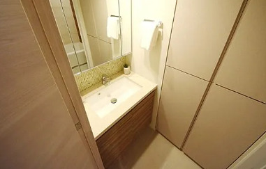 洗面設備　※別部屋の参考写真です。