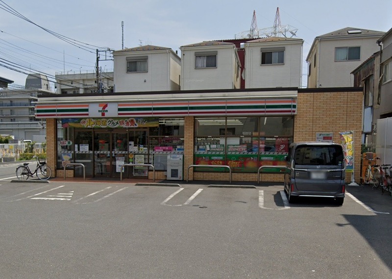 コンビニ　セブン-イレブン 本羽田第三公園前店（コンビニ）まで353m