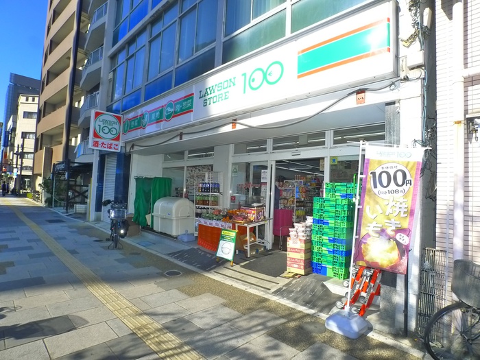 コンビニ　ローソンストア100（コンビニ）まで195m