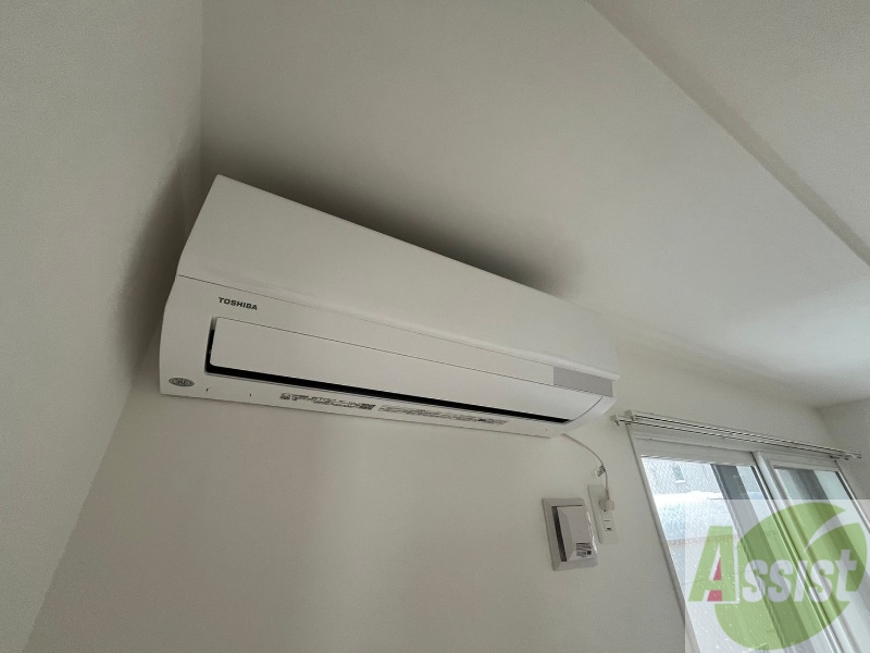 その他設備　エアコンがありますので夏でも快適に過ごせます！