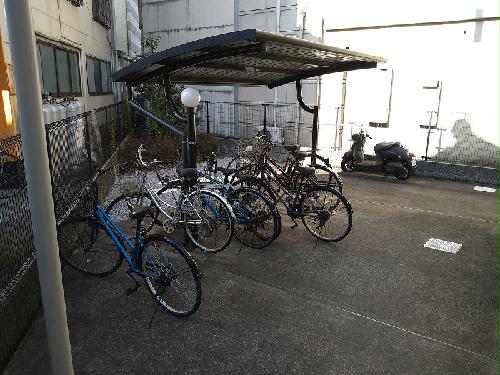 その他共有部分　駐輪場　原付＆自転車のみ駐輪可能