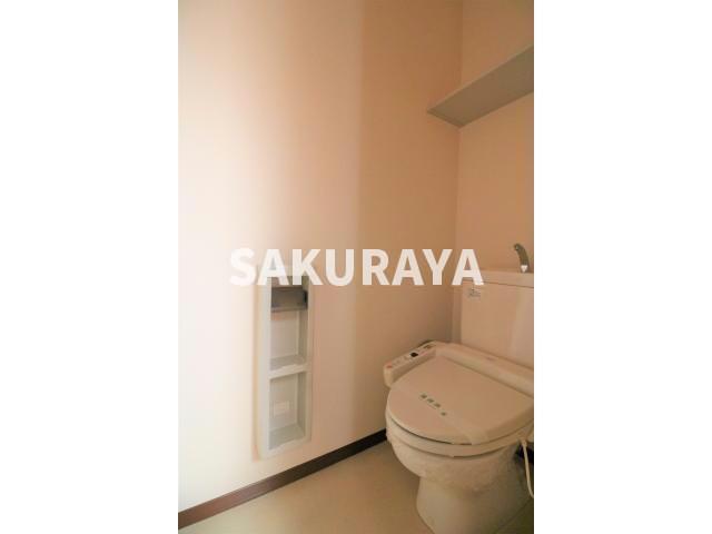 トイレ　2019年撮影。現況と異なることがございます。