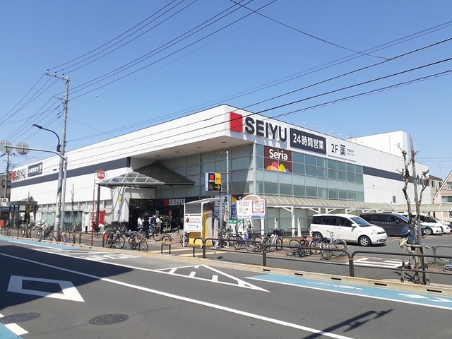 スーパー　西友 加賀鹿浜店（スーパー）まで218m