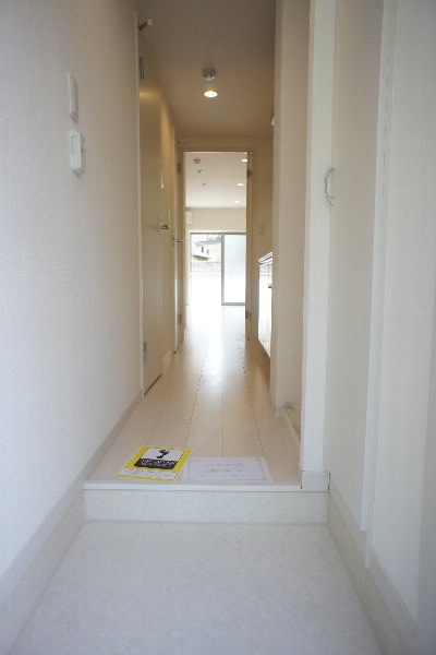 玄関　収納もある玄関です