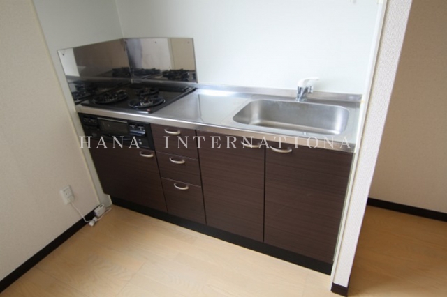 キッチン　花見川　グリル付き３口キッチン(^^)/